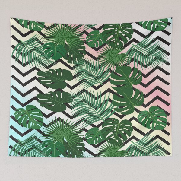 Item preview, botanical palm leaf designed and sold by synift22.