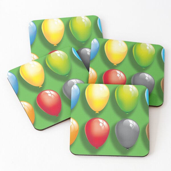 Item preview, 3D Colorful Balloons With Helium designed and sold by Phantasmal-2-do.