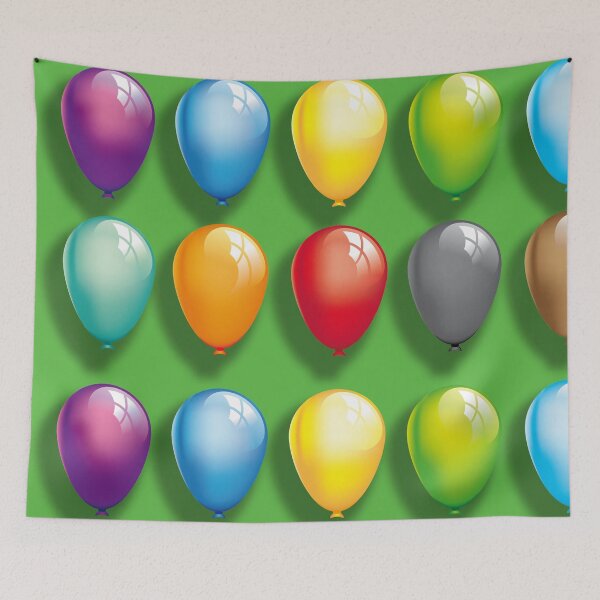 Item preview, 3D Colorful Balloons With Helium designed and sold by Phantasmal-2-do.