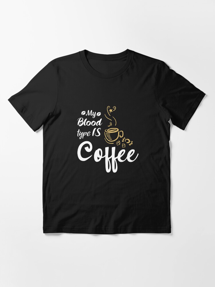 Shirts with store coffee sayings