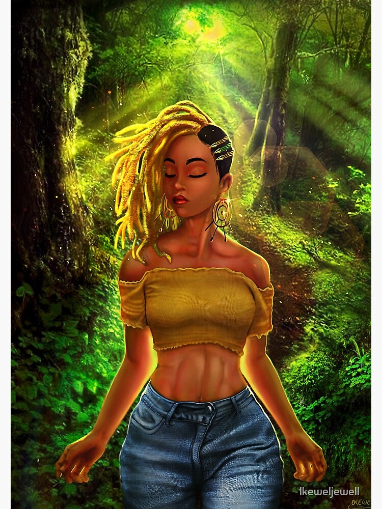 One with nature by lkeweljewell
