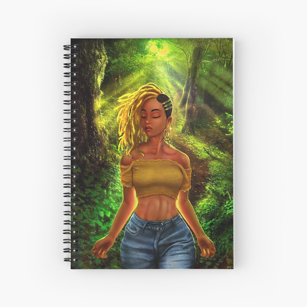 One with nature Spiral Notebook
