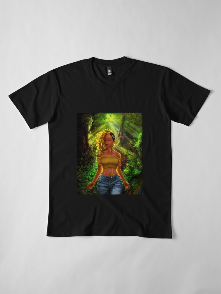 Alternate view of One with nature Premium T-Shirt