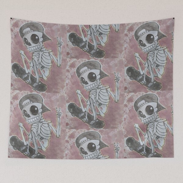 Item preview, Kickflip Skeleton designed and sold by Jamtastic.