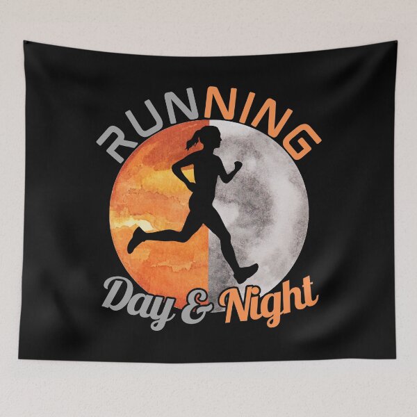 Item preview, Running by Day, Running by Night, Running Day and Night, Sun and Moon designed and sold by ACC .