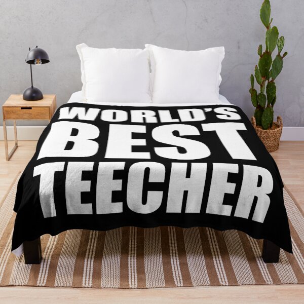 Item preview, World's Best Teecher Funny Teacher Humor designed and sold by hobrath.
