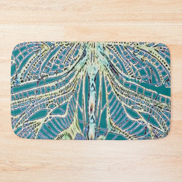 Item preview,  TEAL COLOR DRAGONFLY WING ABSTRACT PATTERN  ART  designed and sold by sharlesart.