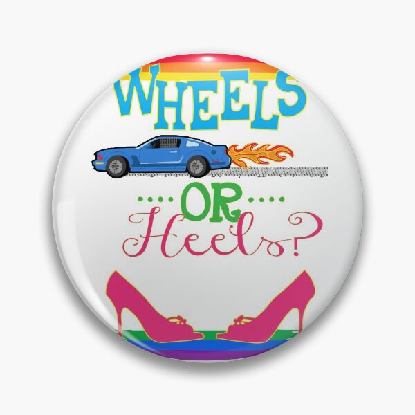 Item preview, Wheels or Heels designed and sold by PincraftArt.