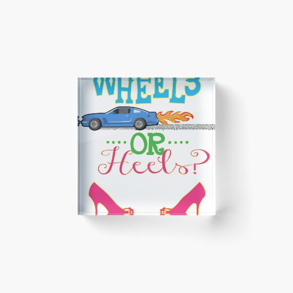Item preview, Wheels or Heels designed and sold by PincraftArt.