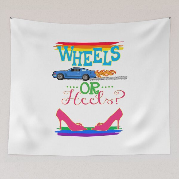 Item preview, Wheels or Heels designed and sold by PincraftArt.