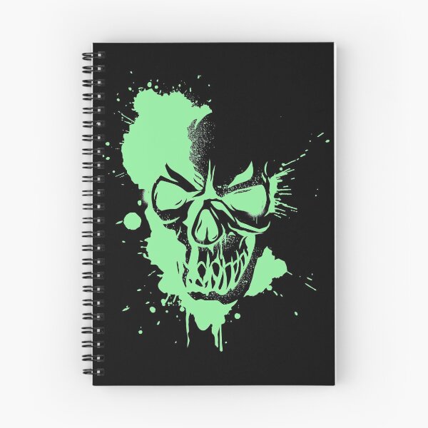Item preview, Painted Horror Skull | Halloweentee designed and sold by Design-Maniya.
