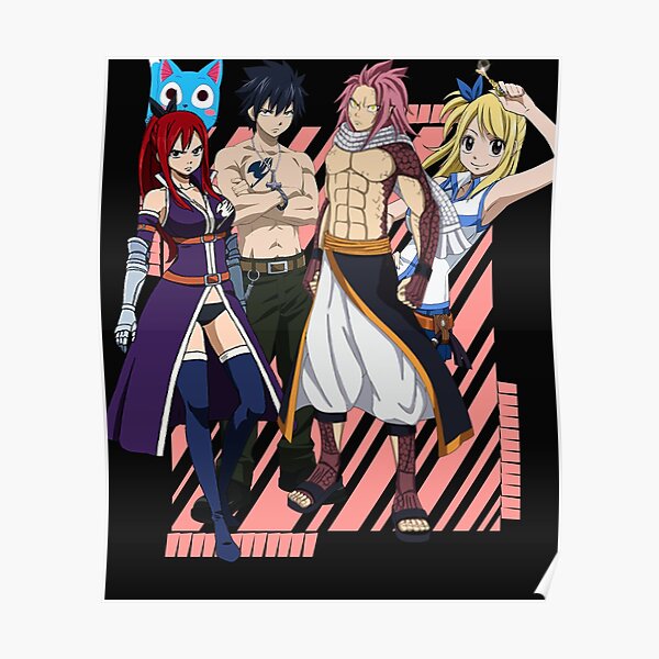 Poster Fairy Tail Redbubble