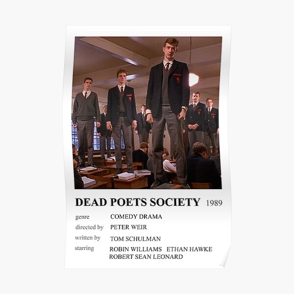 DEAD POETS SOCIETY (1989) Poster