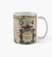Map Of Devon 1583 Mug