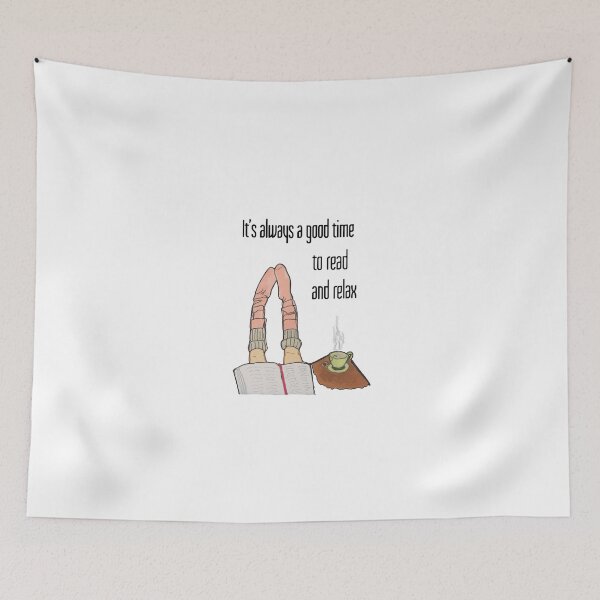 Item preview, It's always a good time to read ans relax designed and sold by NathBros.