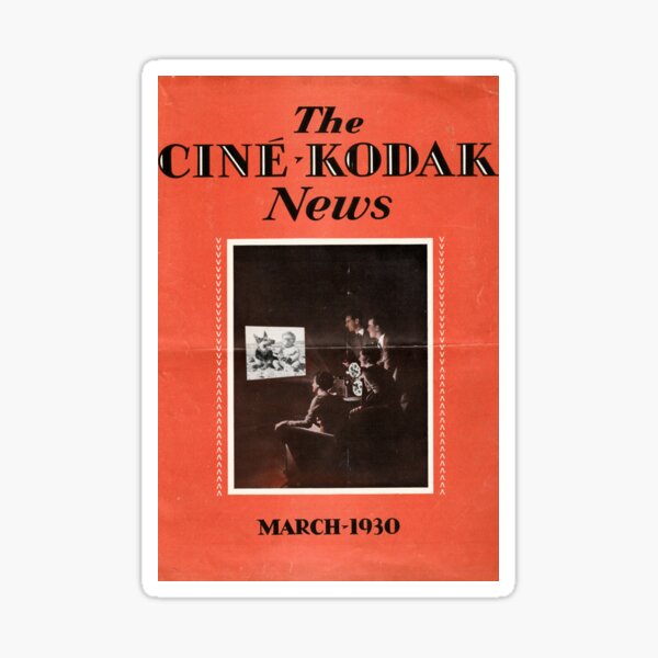 Artikel-Vorschau von Die Ciné-Kodak-Neuigkeiten, designt und verkauft von NitrateNerd.