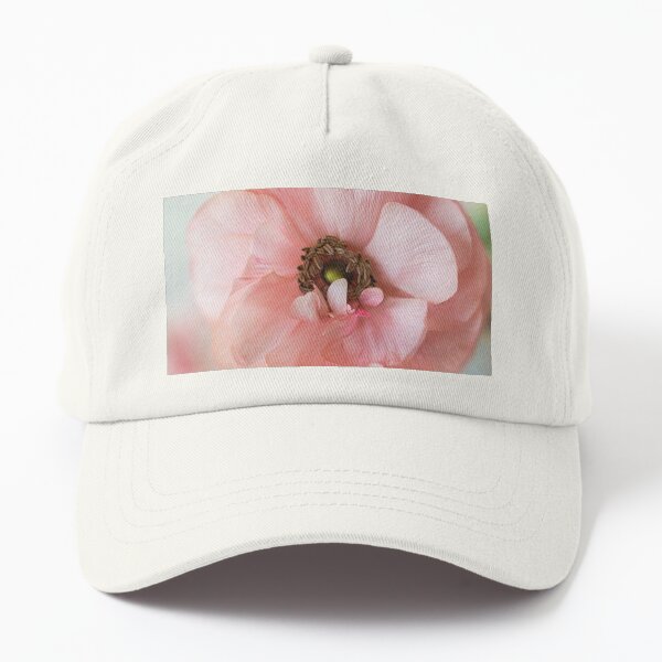 Ranunculus Pink Curl Dad Hat