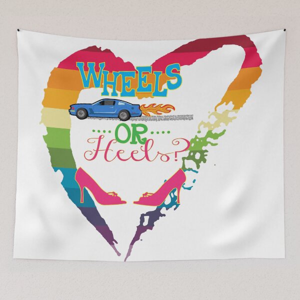 Item preview, Wheels or Heels designed and sold by PincraftArt.