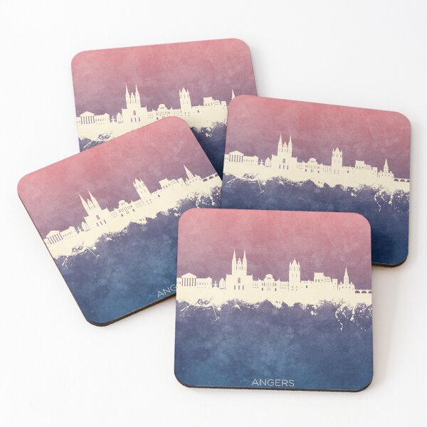Item preview, Angers France Skyline designed and sold by ArtPrints.
