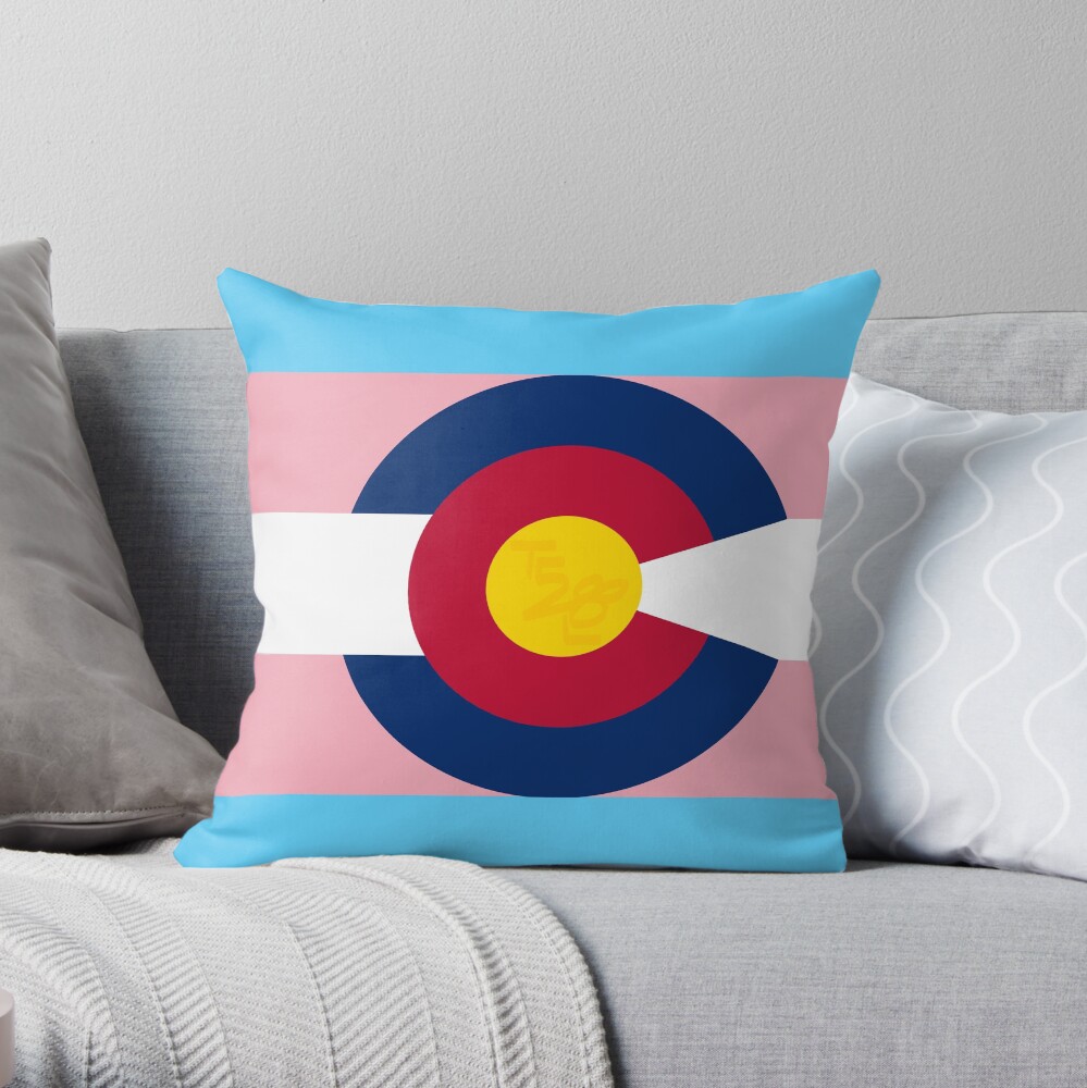 Item preview, Throw Pillow designed and sold by that5280lady.
