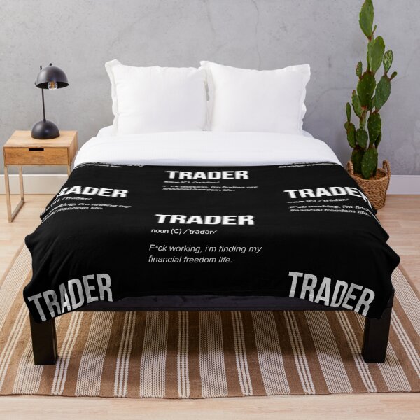 Aperçu de l'œuvre Définition de commerçant drôle créée et vendue par TraderShirts.