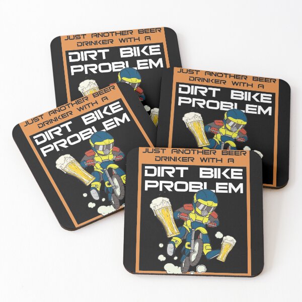 Item preview, Just Another Beer Drinker with a Dirt Bike Problem Biker  designed and sold by Rzelemenz.