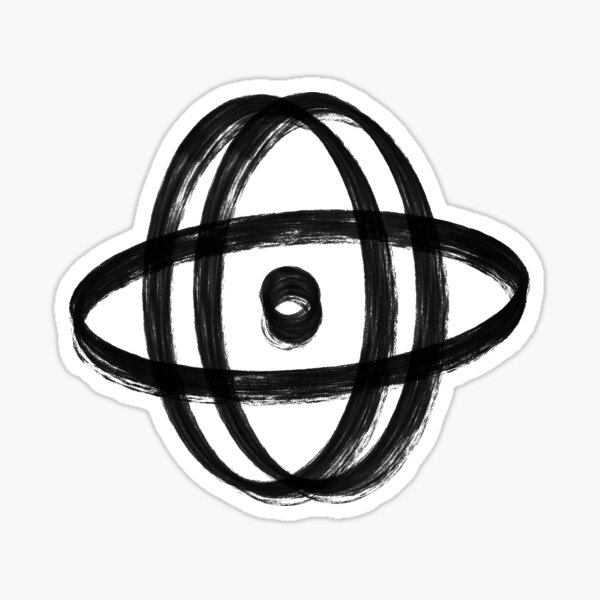 Vista previa del artículo con la obra «Bendición del átomo», diseñado y vendido por bayleaf-clove.