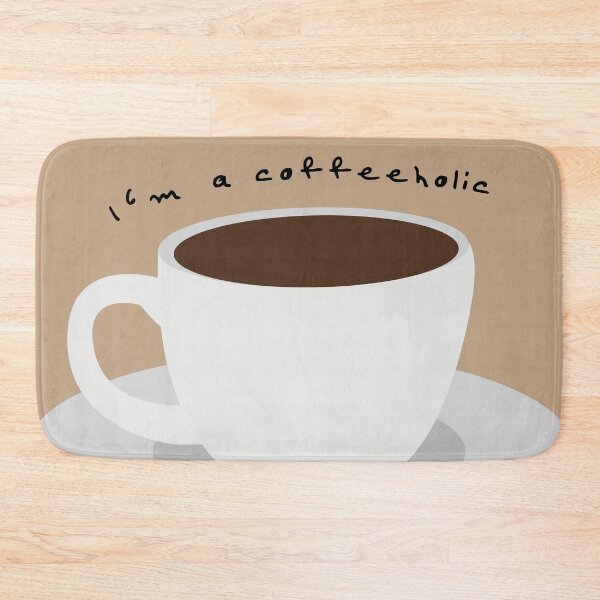 Item preview, "I'm a coffeeholic" saying over coffee cup designed and sold by Itsjayrose.