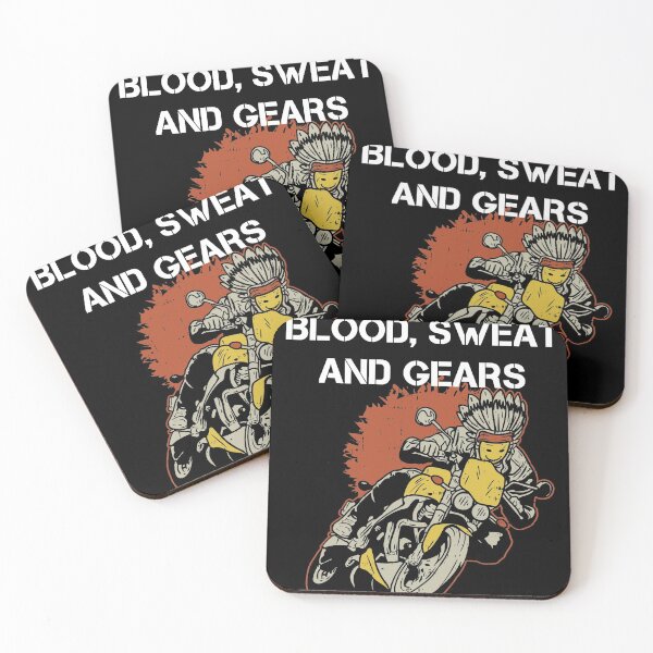 Item preview, Blood Sweat and Gears Motocross Off Road Dirt Bike Biking  designed and sold by Rzelemenz.