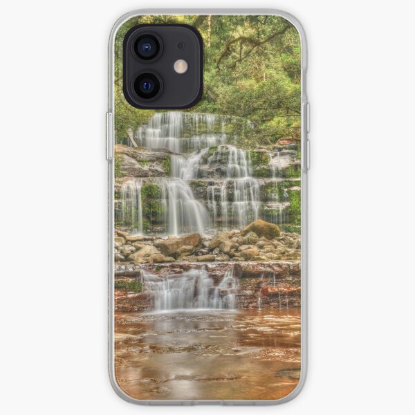 Liffey Falls portrait iPhone Soft Case