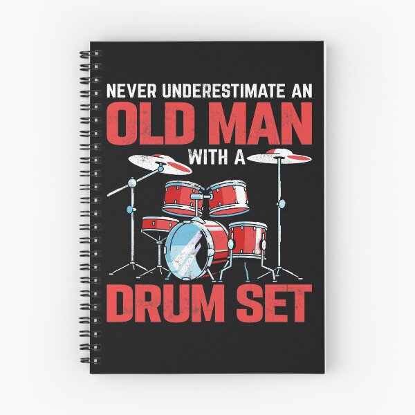 Item preview, Funny Never Underestimate An Old Man With A Drum Set Drummer designed and sold by Best Designer.