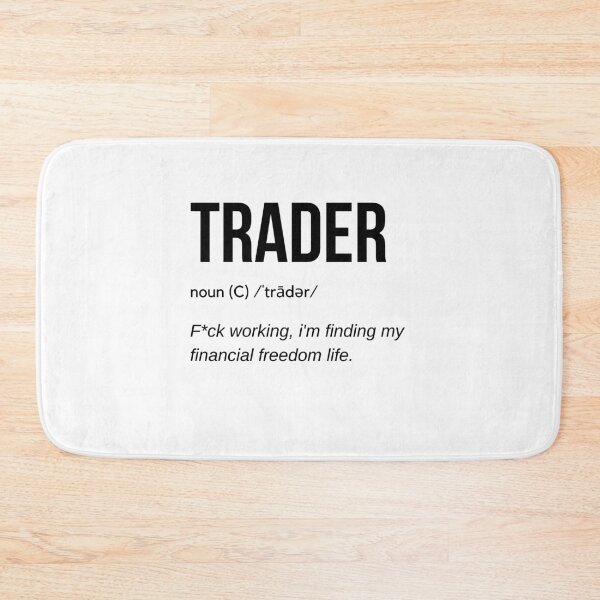 Item preview, Funny Trader Definition (Black) designed and sold by TraderShirts.