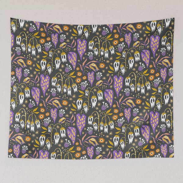 Item preview, The Odd Garden, Halloween Colors  designed and sold by Jacqueline Hurd.