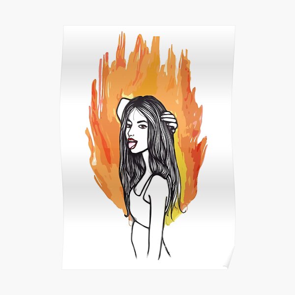 Poster Katniss Everdeen Redbubble