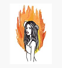 FIRE GIRLS Photographic Print