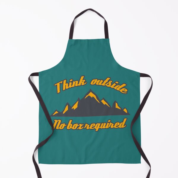 Item preview, Think Outside No Box Required designed and sold by untagged-shop.