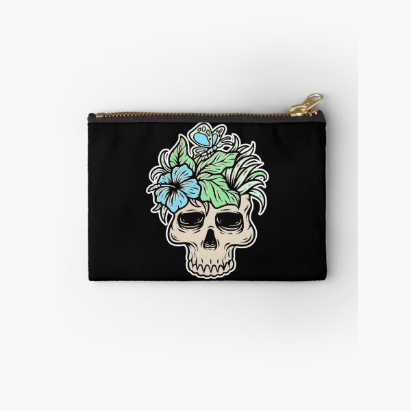 Item preview, Floral Skull | Halloweentee | Plants Make Me Feel Alive designed and sold by Design-Maniya.