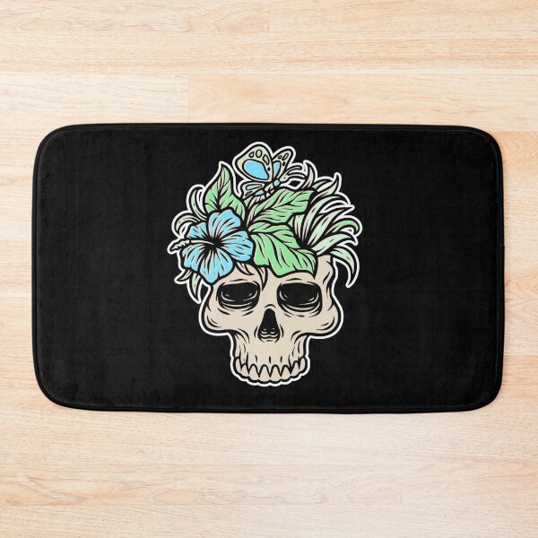 Item preview, Floral Skull | Halloweentee | Plants Make Me Feel Alive designed and sold by Design-Maniya.