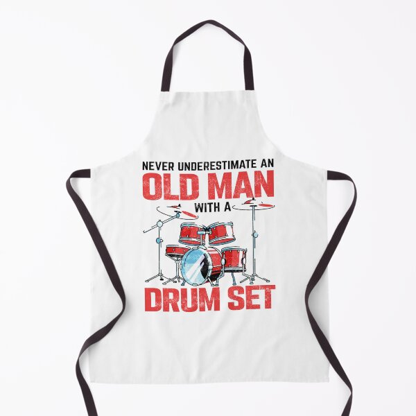 Item preview, Funny Never Underestimate An Old Man With A Drum Set Drummer designed and sold by Best Designer.