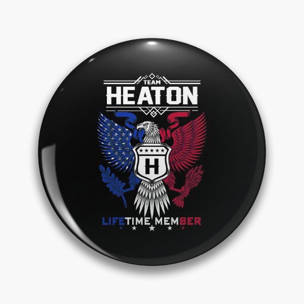 Item preview, Heaton Name T Shirt - Heaton Eagle Lifetime Member Gift Item Tee designed and sold by allahamher.
