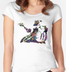 Michael Jackson - Psychedelic Women's Fitted Scoop T-Shirt