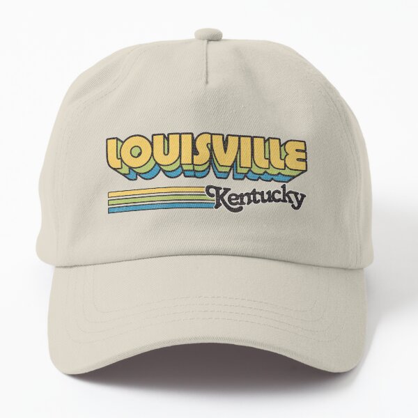 Louisville City Kentucky Retro Vintage 70s rainbow Cap for Sale by  Teelogic