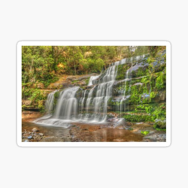 Liffey Falls .. a different angle Sticker