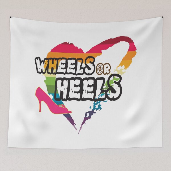 Item preview, Wheels or Heels designed and sold by PincraftArt.
