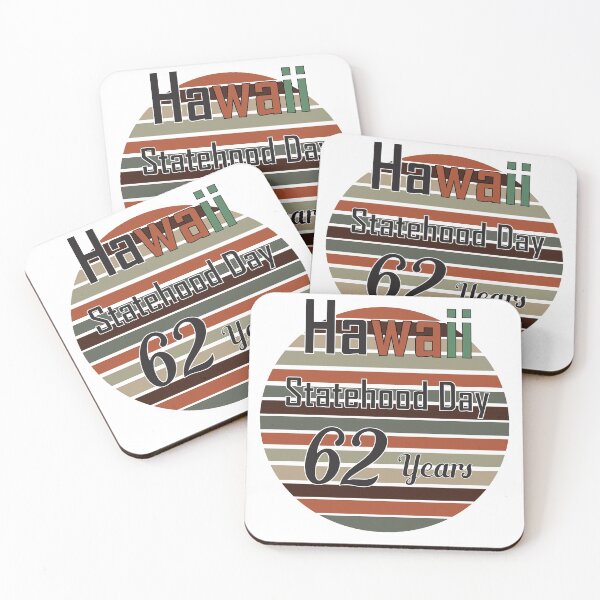 Item preview, statehood day - Hawaii designed and sold by Designer-amjed.