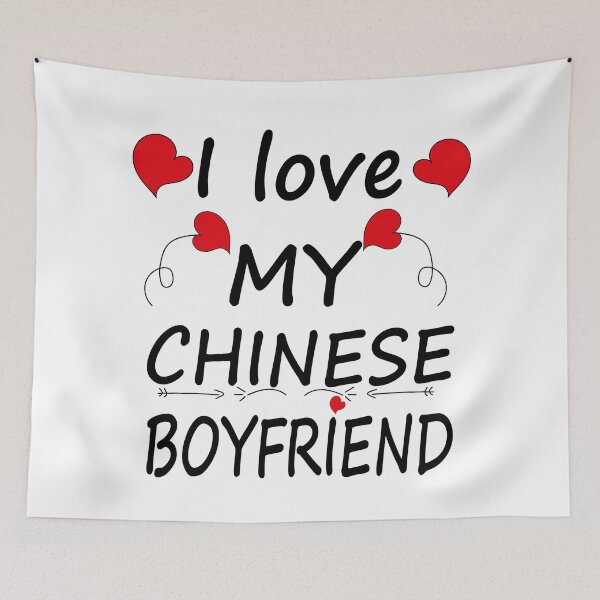Item preview, I Love My Chinese Boy Friend designed and sold by bahicharafe.