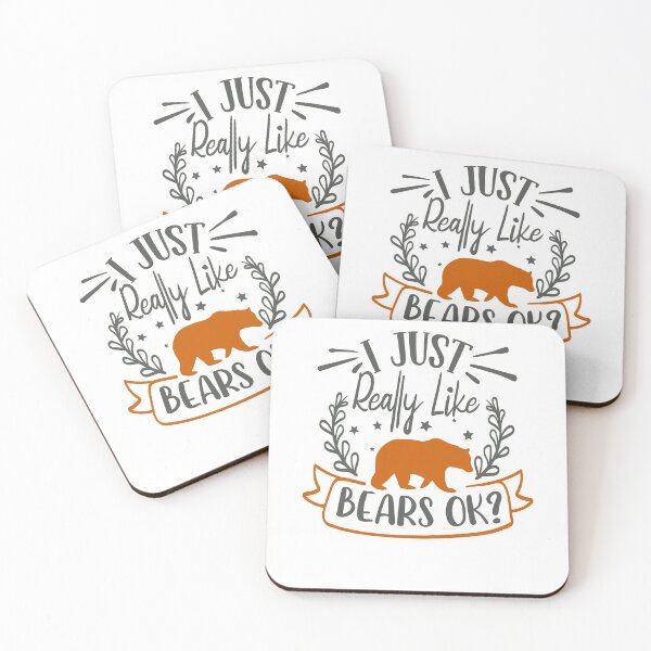 Item preview, I Just Really Like Bears OK designed and sold by FOX1999-Design.