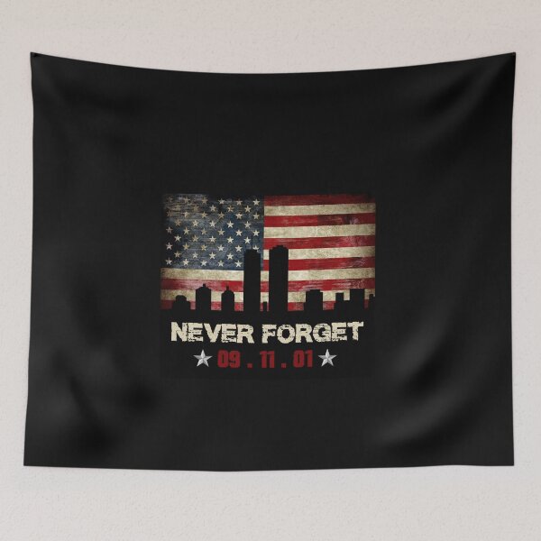 Artikelvorschau, USA-Flagge „Niemals vergessen, 9/11“ entworfen und verkauft von hamzaaswadd.