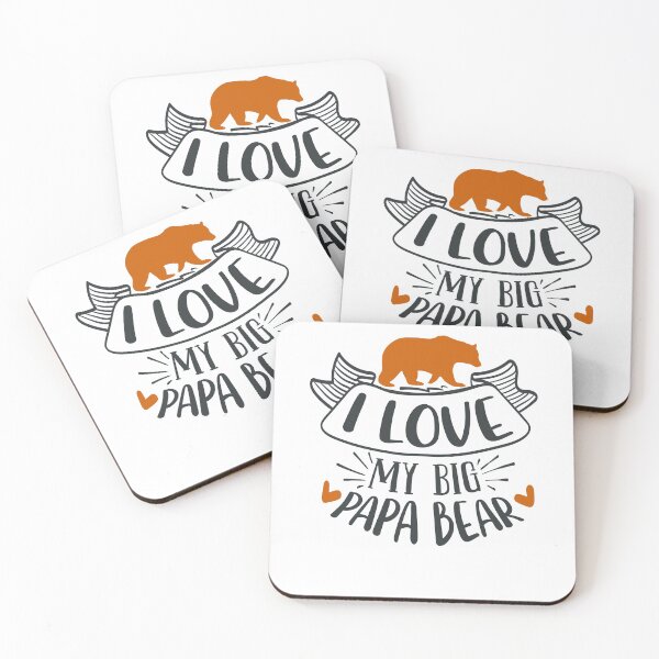 Item preview, I Love My Big Papa Bear designed and sold by FOX1999-Design.