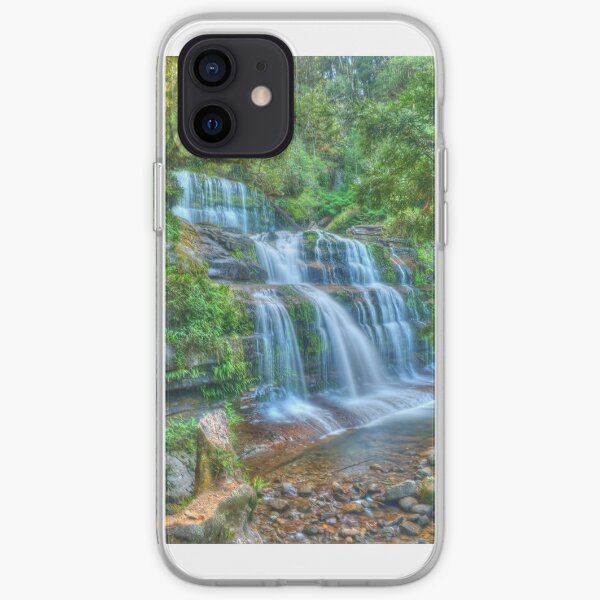 Liffey Falls .. side portrait iPhone Soft Case